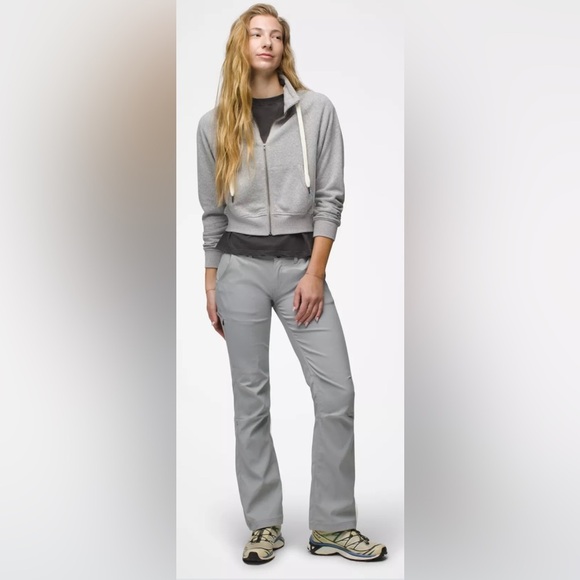 NWT Prana Women’s Halle Pant Size 2 Tall Sterling Gray - Picture 3 of 8